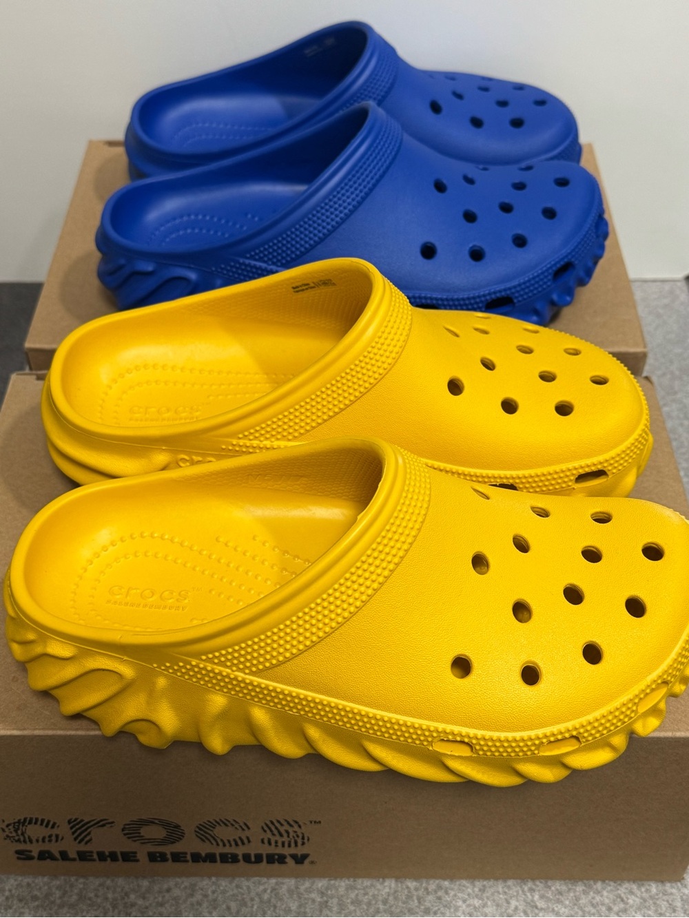 (2 PACK) Crocs Pollex Saru Mule by Salehe Bembury Size 5 Men (Womens 7)